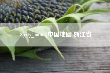 河间中国地图 浙江省