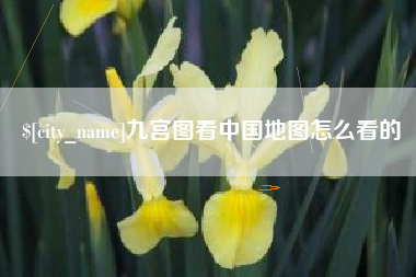 河间九宫图看中国地图怎么看的