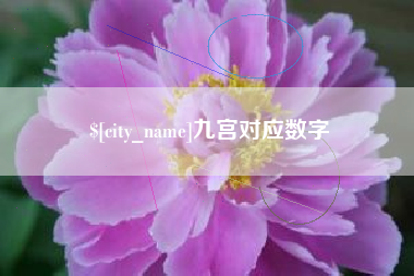河间九宫对应数字
