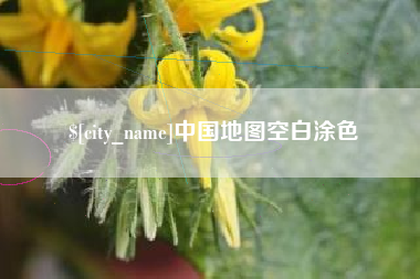 河间中国地图空白涂色