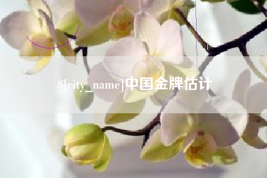 河间中国金牌估计
