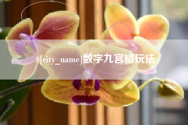 河间数字九宫格玩法