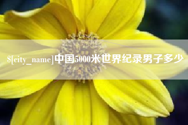 河间中国5000米世界纪录男子多少