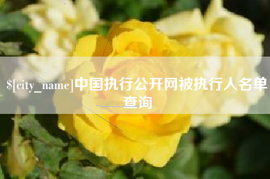 河间中国执行公开网被执行人名单查询