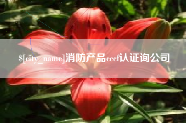 河间消防产品cccf认证询公司