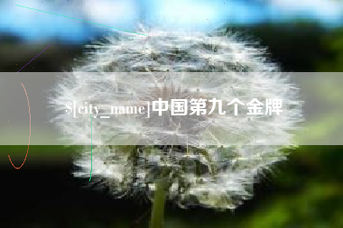 河间中国第九个金牌