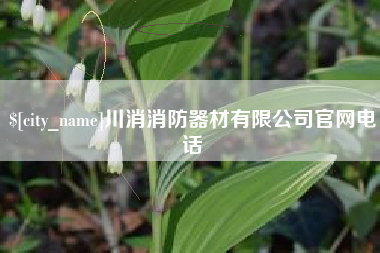 河间川消消防器材有限公司官网电话