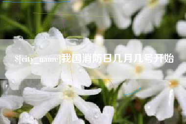 河间我国消防日几月几号开始