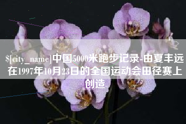 河间中国5000米跑步记录-由夏丰远在1997年10月23日的全国运动会田径赛上创造