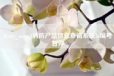 河间消防产品信息查询系统3c编号暂停