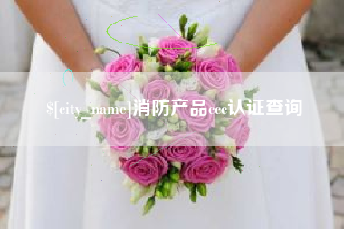 河间消防产品ccc认证查询