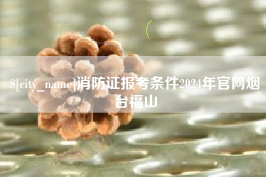 河间消防证报考条件2024年官网烟台福山