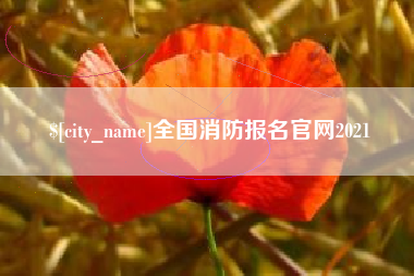 河间全国消防报名官网2021